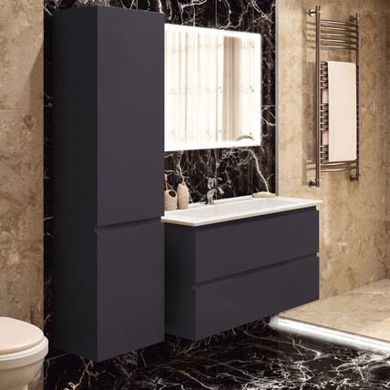Тумба с раковиной Sydney CG 60 графит (40 цветов)