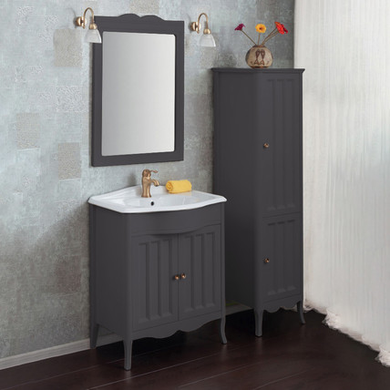 Тумба с раковиной Marsel CG 70 графит (8 цветов)