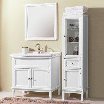 Тумба с раковиной Jardin CG 70 белая (40 цветов)