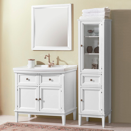 Тумба с раковиной Jardin CG 90 белая (40 цветов)