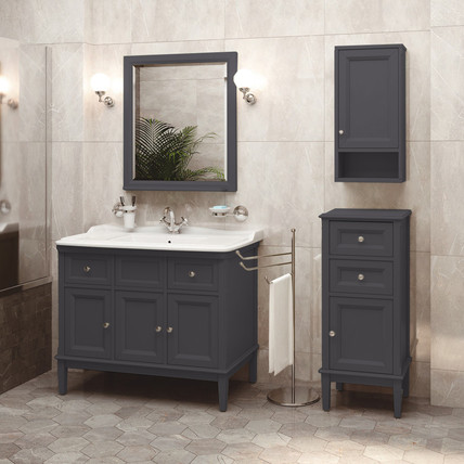 Тумба с раковиной Jardin CG 100 графит (40 цветов)