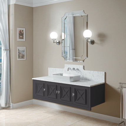 Тумба с раковиной Ischia CG 150 графит (40 цветов)