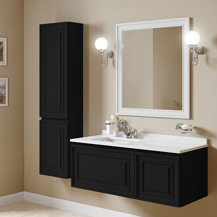 Комплект мебели Ponza CG 130 чёрный (30 цветов)