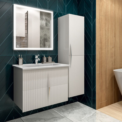 Тумба с раковиной Novara CG 105 белая (50 цветов)