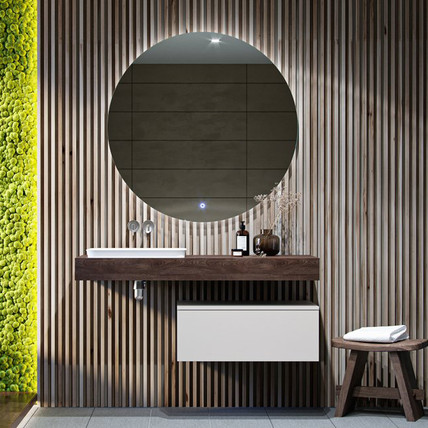Комплект мебели Unit VX 120 тёмное дерево/белый
