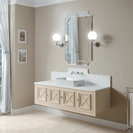 Тумба с раковиной Ischia CG 150 бежевая (40 цветов)