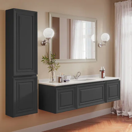 Тумба с раковиной Ponza-3 CG 150 графит (30 цветов)